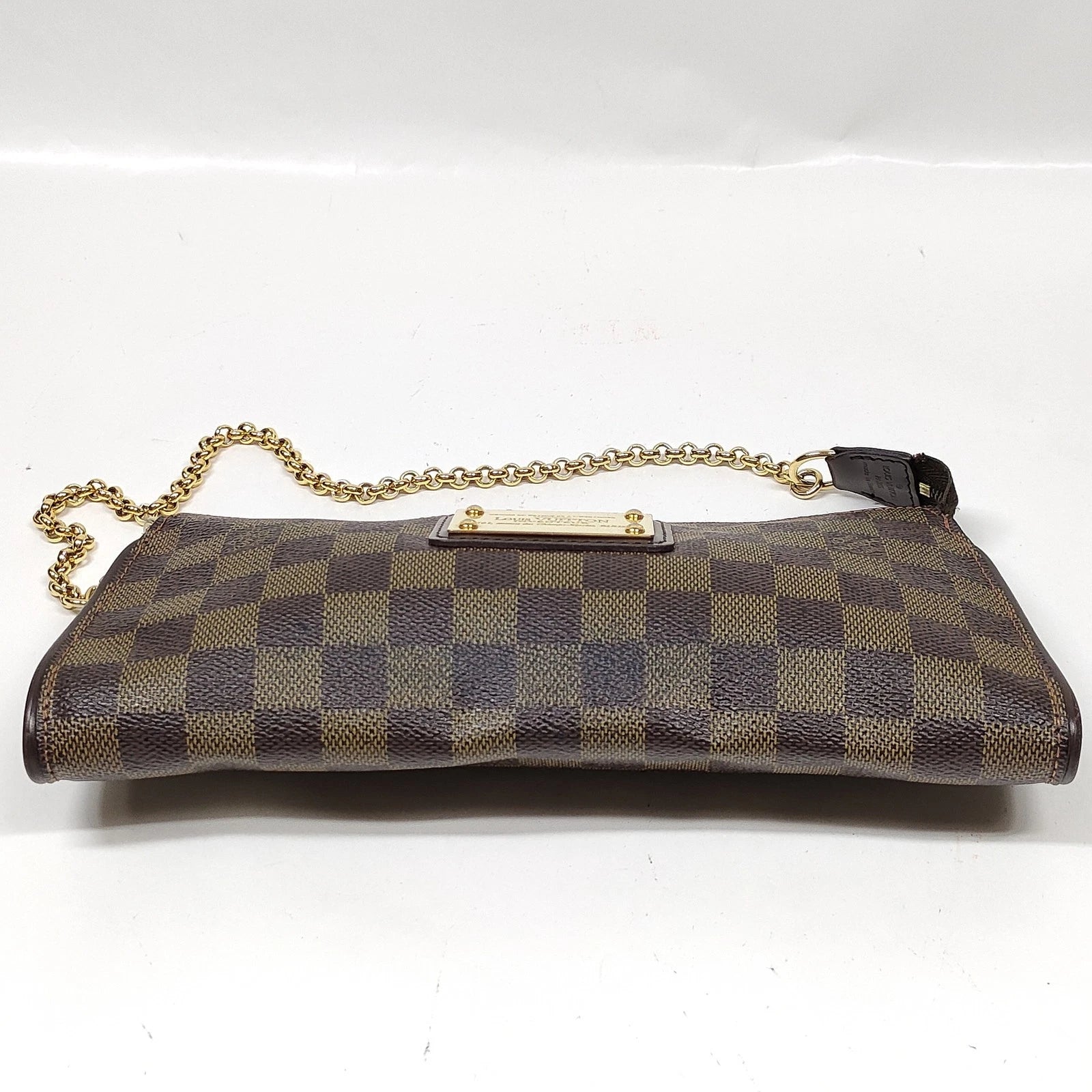 Louis Vuitton LV Accessories Pouch N55213 Eva Brown Damier 457508