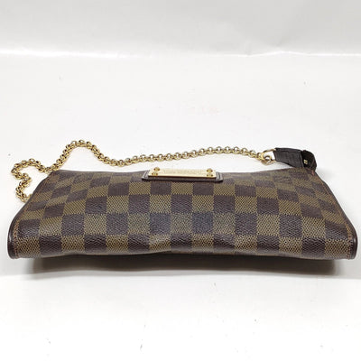 Louis Vuitton LV Accessories Pouch N55213 Eva Brown Damier 457508
