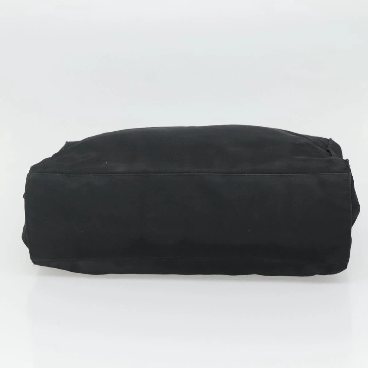 $1250 PRADA Nylon Tessuto Opaline Tote Black