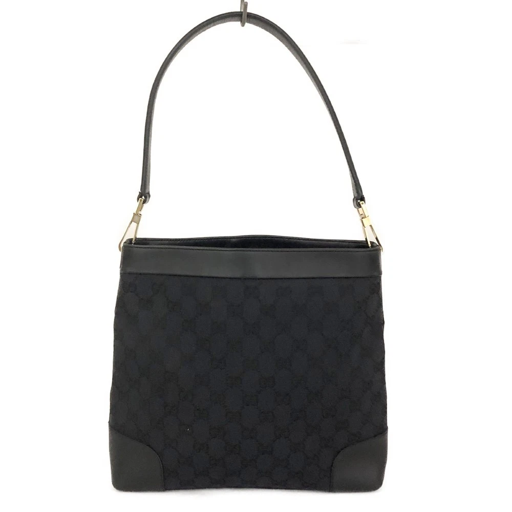 $1200 GUCCI Canvas Vintage GG Shoulder Bag