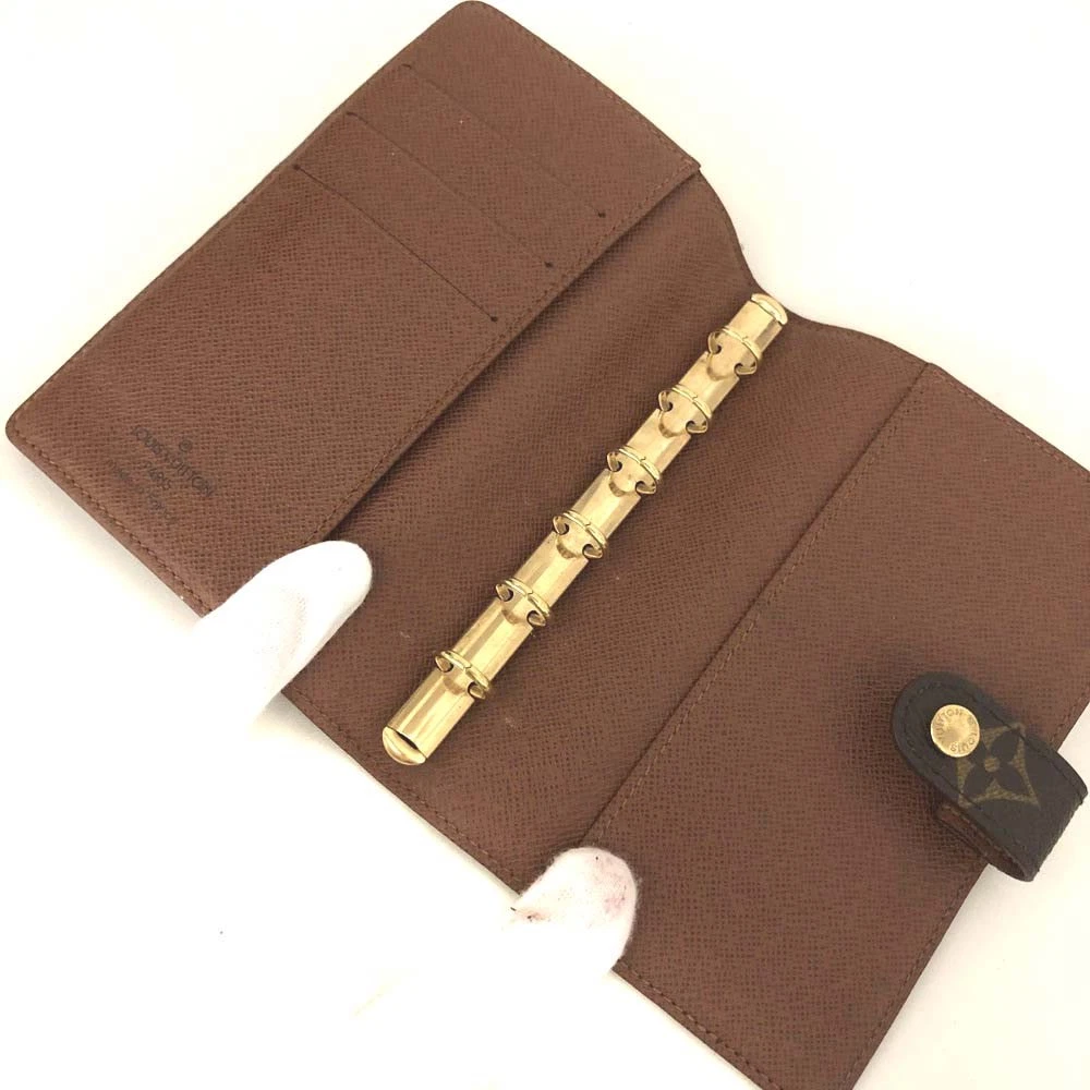 Louis Vuitton Monogram Agenda PM Notebook Cover Brown SP0989