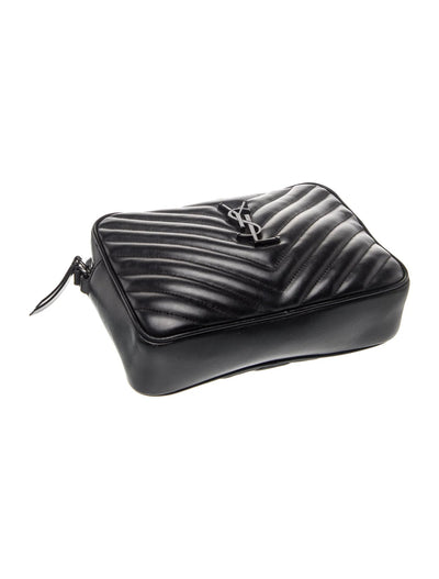 $1950 Saint Laurent Lou Camera Bag Black 10021142
