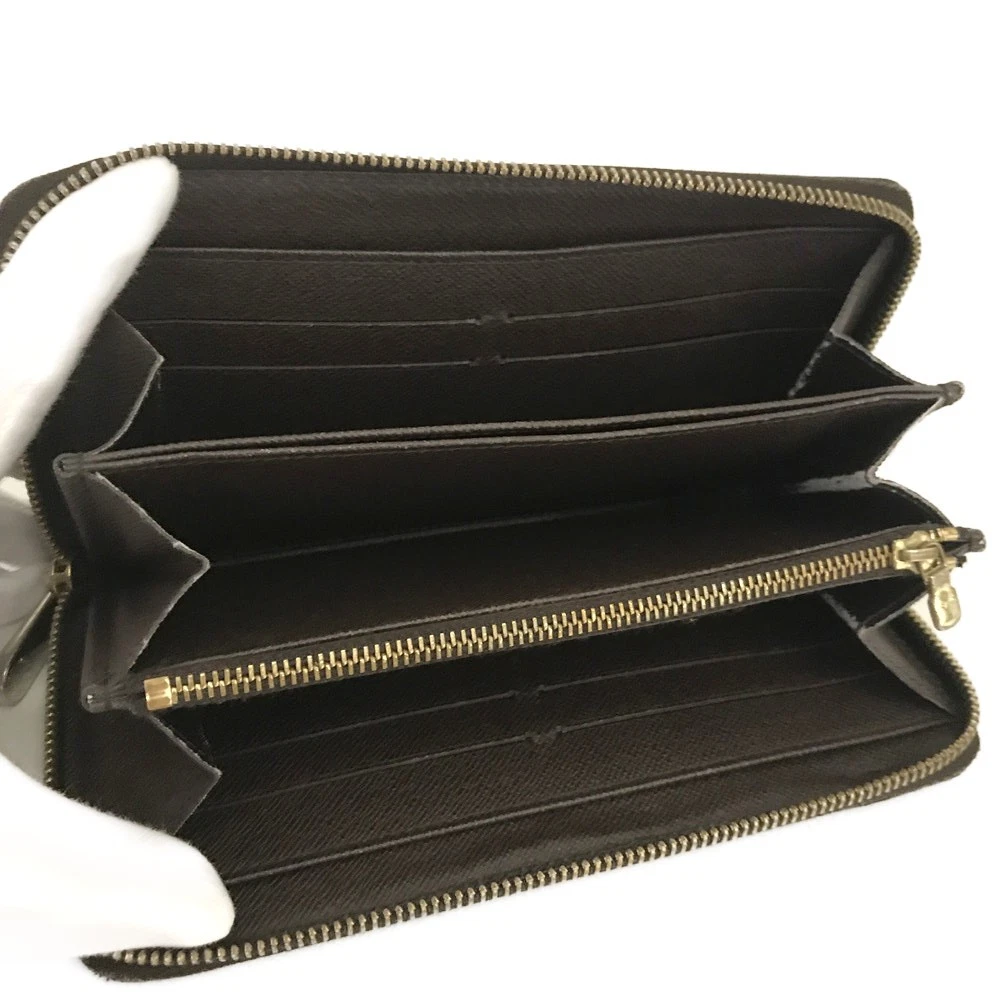 $965 2015 Louis Vuitton Damier Ebene Zippy Wallet CA2185