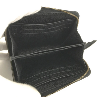 Louis Vuitton Monogram Empreinte Zippy Zip Around Wallet Coin Purse TS0155