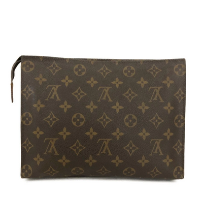 $760 Louis Vuitton Monogram Poche Toilette 26 Cosmetics Pouch Purse