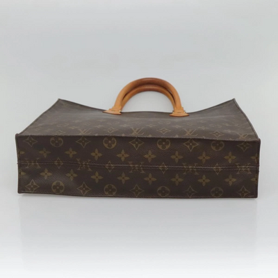 LOUIS VUITTON Monogram Sac Plat Hand Bag