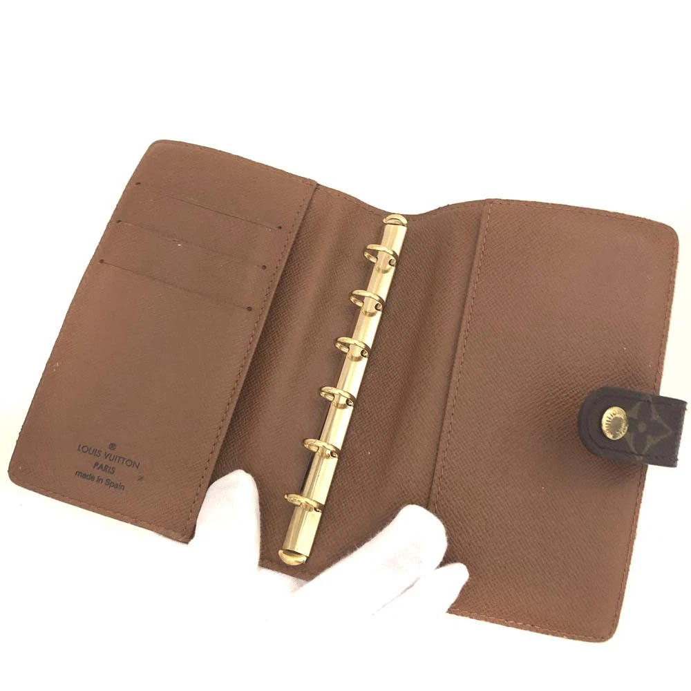 $505 1998 Louis Vuitton Monogram Agenda Cover Small  CA0938