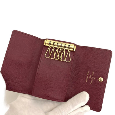 Louis Vuitton Monogram Multicles 6 Ring Key Case Brown/2CA1052
