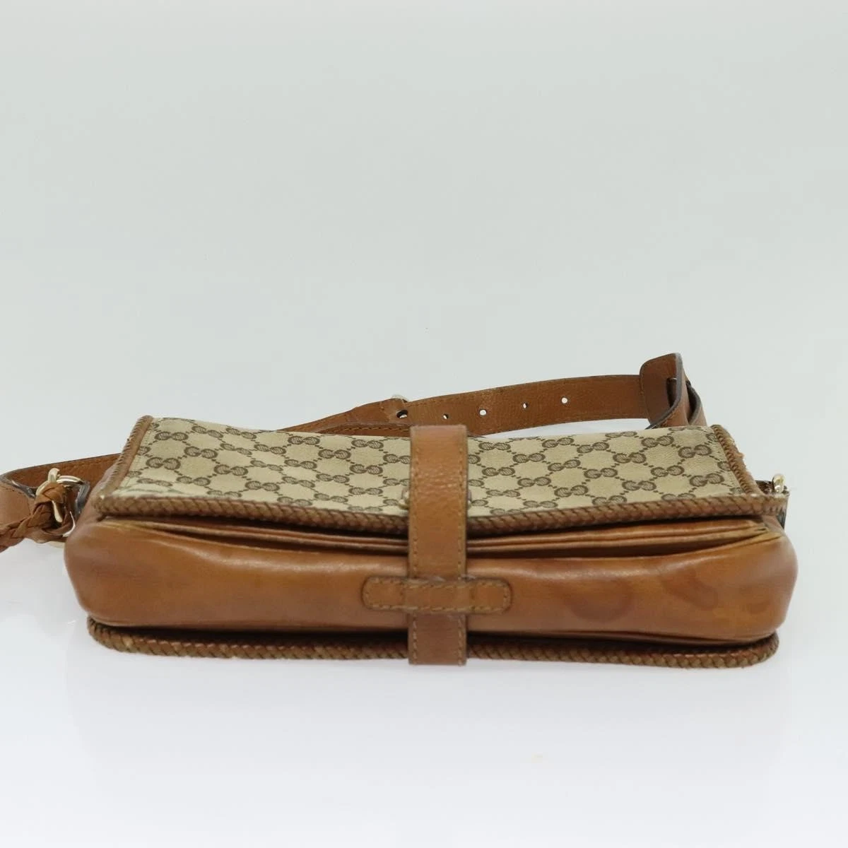 $1890 GUCCI Marrakech Messenger Bag GG Canvas Medium