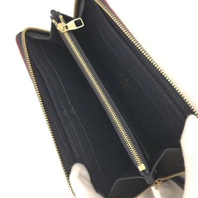 $1170 RFID Louis Vuitton Monogram Empreinte Portefeiulle Clemence Wallet