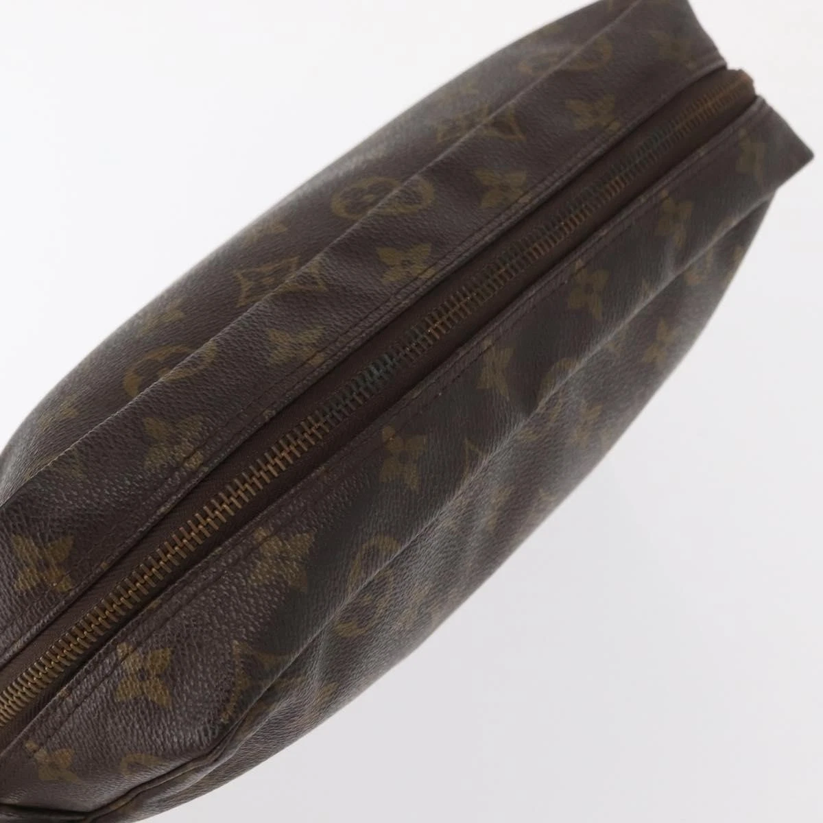$600 1990 LOUIS VUITTON Monogram Trousse Toilette 28 Clutch Bag NO0930