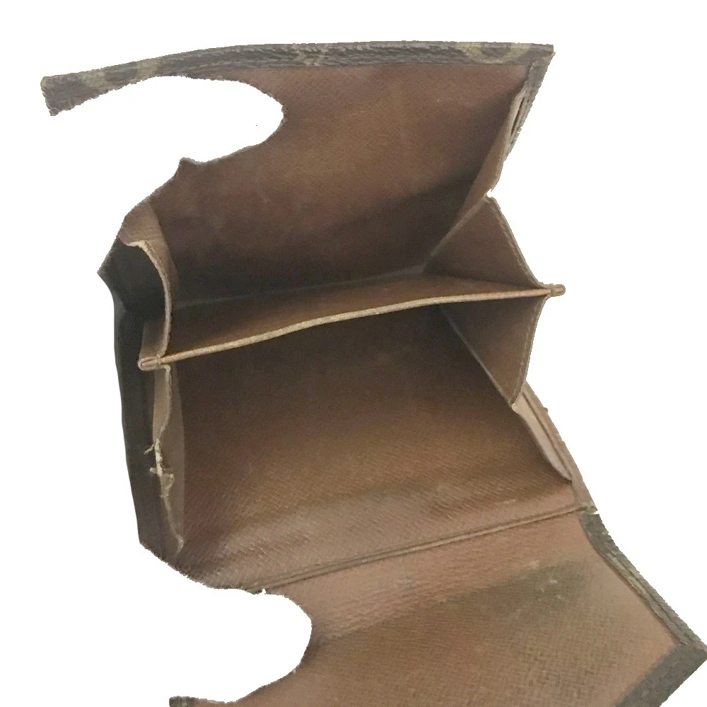 $650 Louis Vuitton Monogram Portefeiulle Elise Trifold Wallet 823
