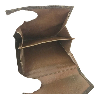 $650 Louis Vuitton Monogram Portefeiulle Elise Trifold Wallet 823