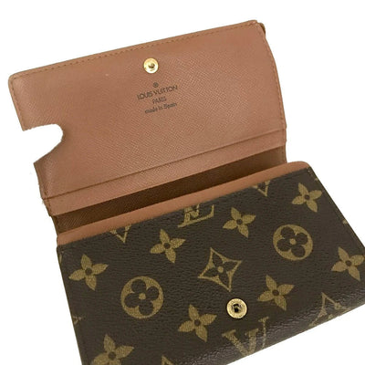 Louis Vuitton Monogram Porte Monnaie Billets Tresor Bifold Wallet  CA1928