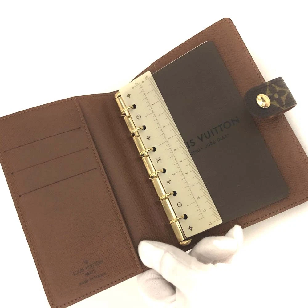 Louis Vuitton Monogram Agenda PM Notebook Cover Brown SP1929
