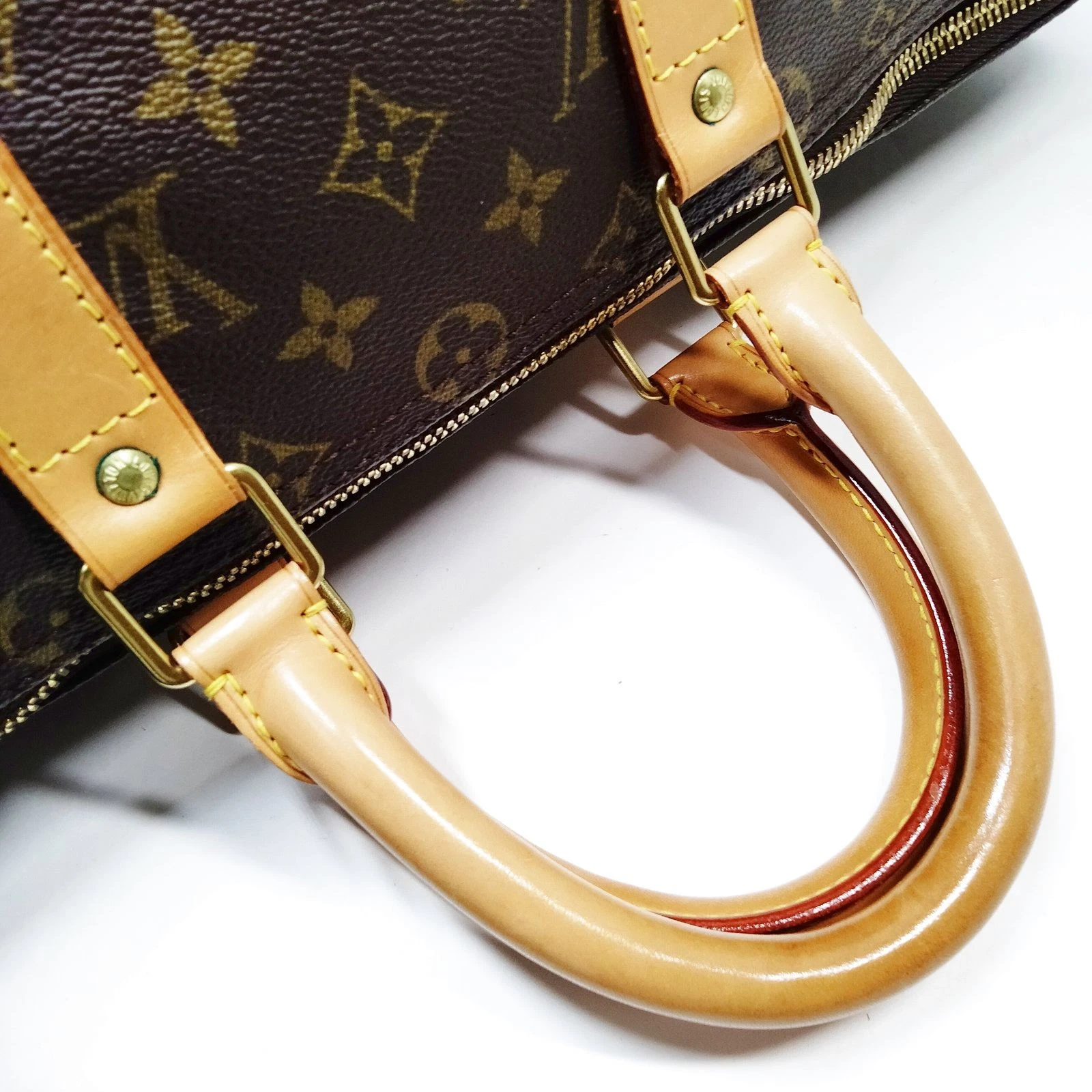 Louis Vuitton Keepall 45 Boston Bag Brown Monogram FL0040