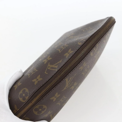 $735 1996 LOUIS VUITTON Monogram Trousse Demi Ronde  TH0996
