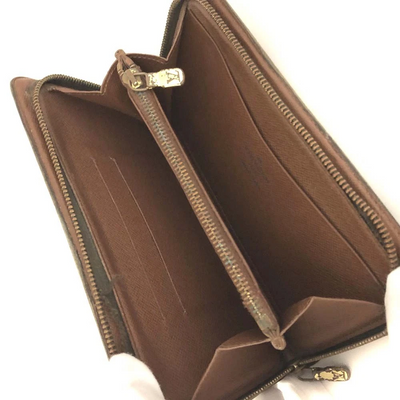 $965 2003 Louis Vuitton Monogram Porte-Monnaie Zippy Wallet TH0033