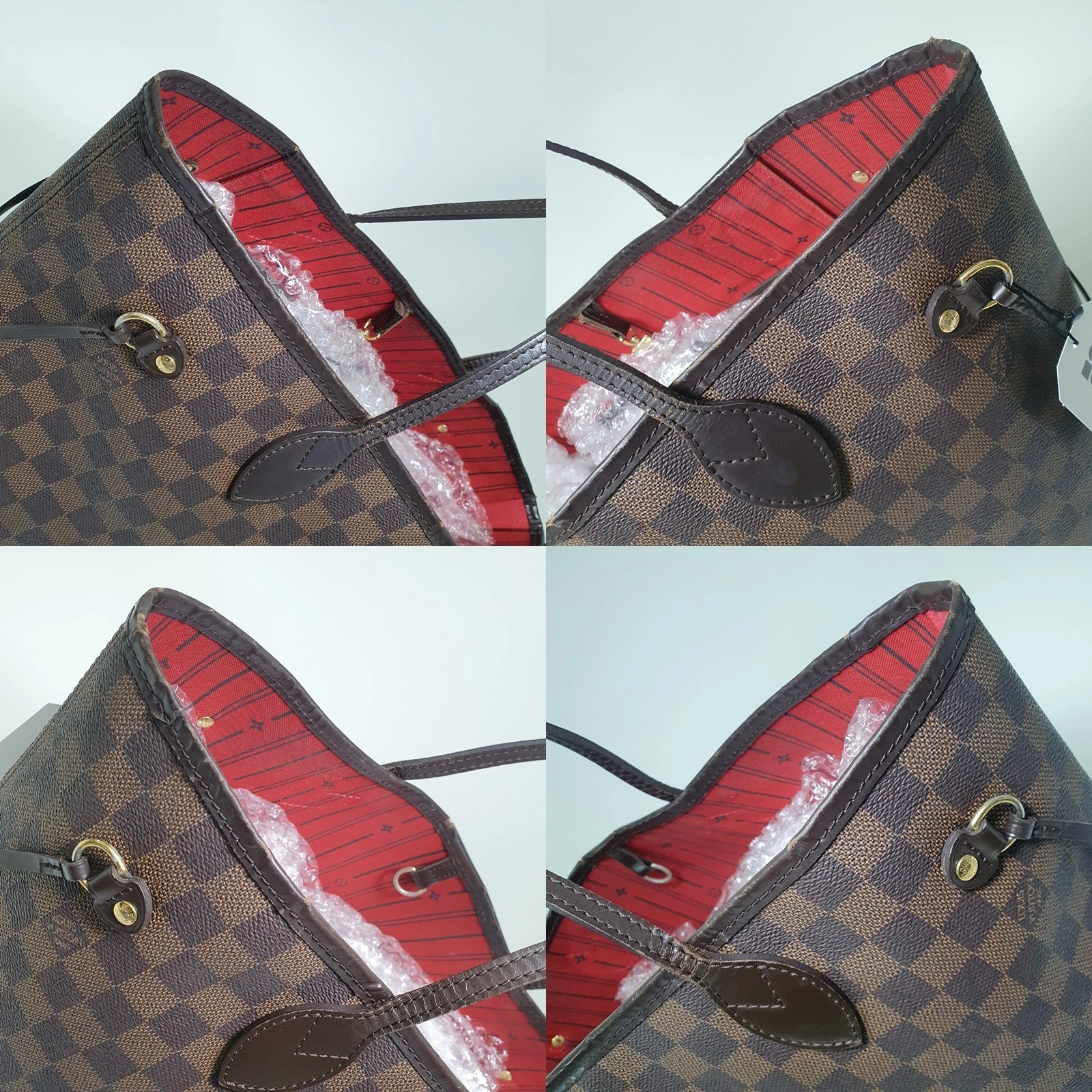 Louis Vuitton Neverfull MM Damier Ebene  CLA487