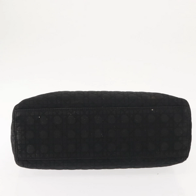 $4900 Christian Dior Nylon Cannage Large Lady Dior Black