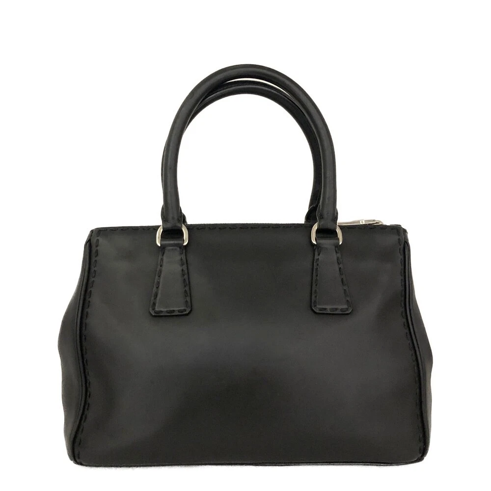 $2480 Prada Leather 2way Shoulder Bag