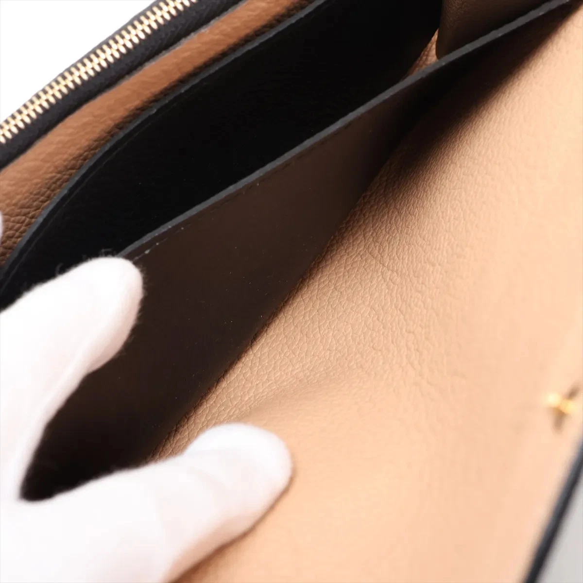$775 Louis Vuitton Empreinte Portofeuille Emilie Noir Long Wallet 10021119