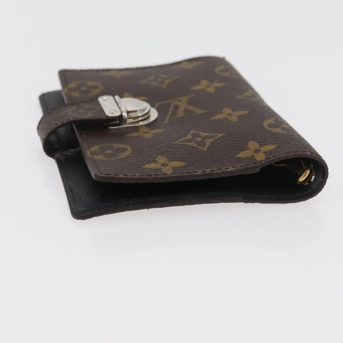 $650 2005 LOUIS VUITTON Monogram Agenda Koala PM Silver CA0065