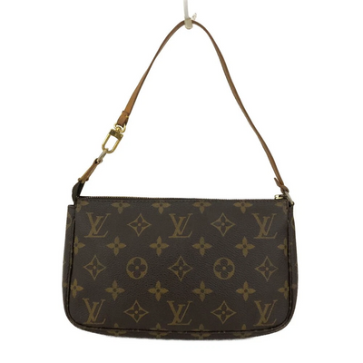 $1,290 2001 Louis Vuitton Monogram Pochette Accessories Pouch SL1001