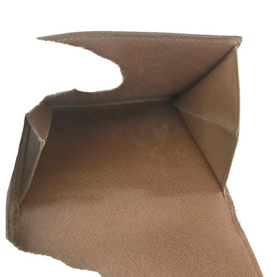 Louis Vuitton Monogram Portefeiulle Elise Trifold Wallet Brown SP0924