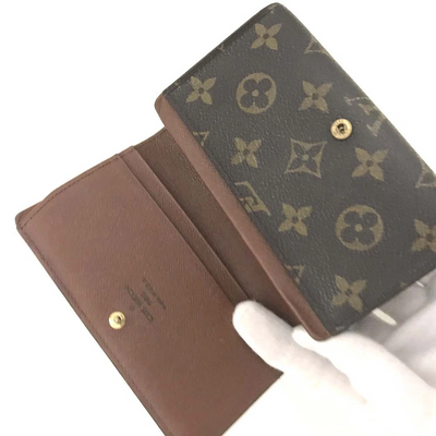 Louis Vuitton Monogram Porte Monnaie Billets Tresor Bifold Wallet SD0061