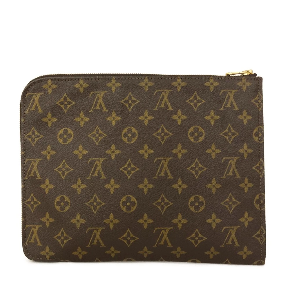 $810 Louis Vuitton Monogram Poche Documents Portfolio Case 30
