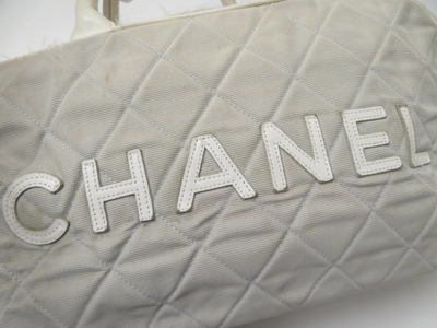 $2,200 2004 Chanel Sports Line Matelasse Nylon Boston Bag 9xxxxxx