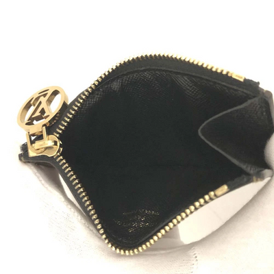$590 RFID Louis Vuitton Monogram Reverse Porte Cartes Romy Card Holder