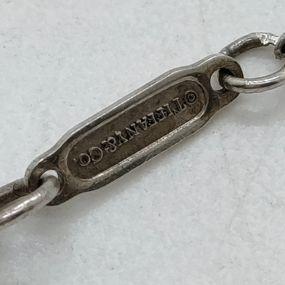 $390 Tiffany and Co. Necklace Silver 925 10019548