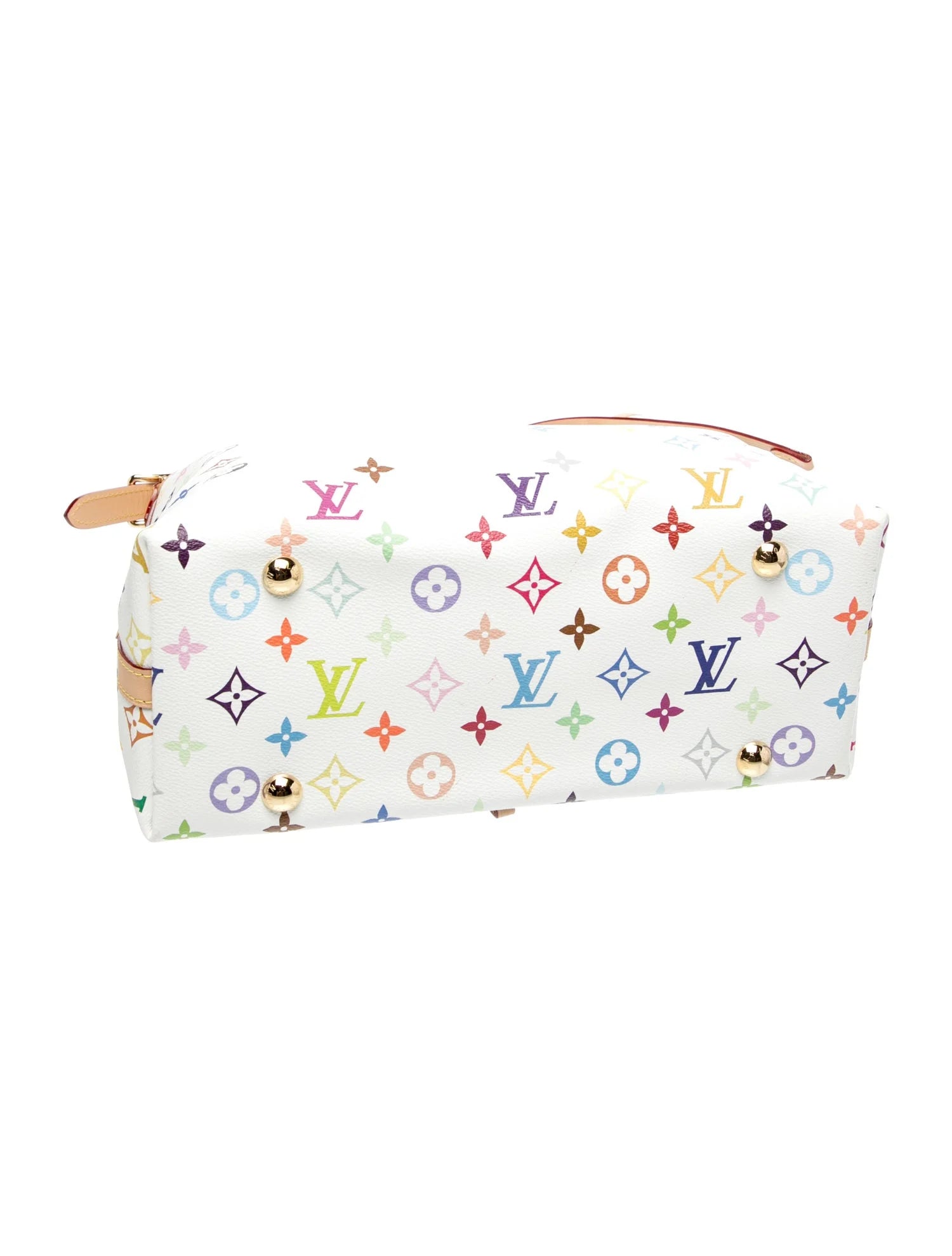 $3450 2025  Louis Vuitton LV X TM Monogram Multicolor CarryAll PM White 10020268