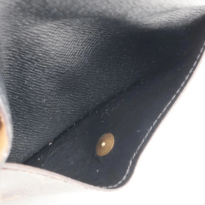 $700 Louis Vuitton Reverse Monogram Recto Verso Card Holder Brown