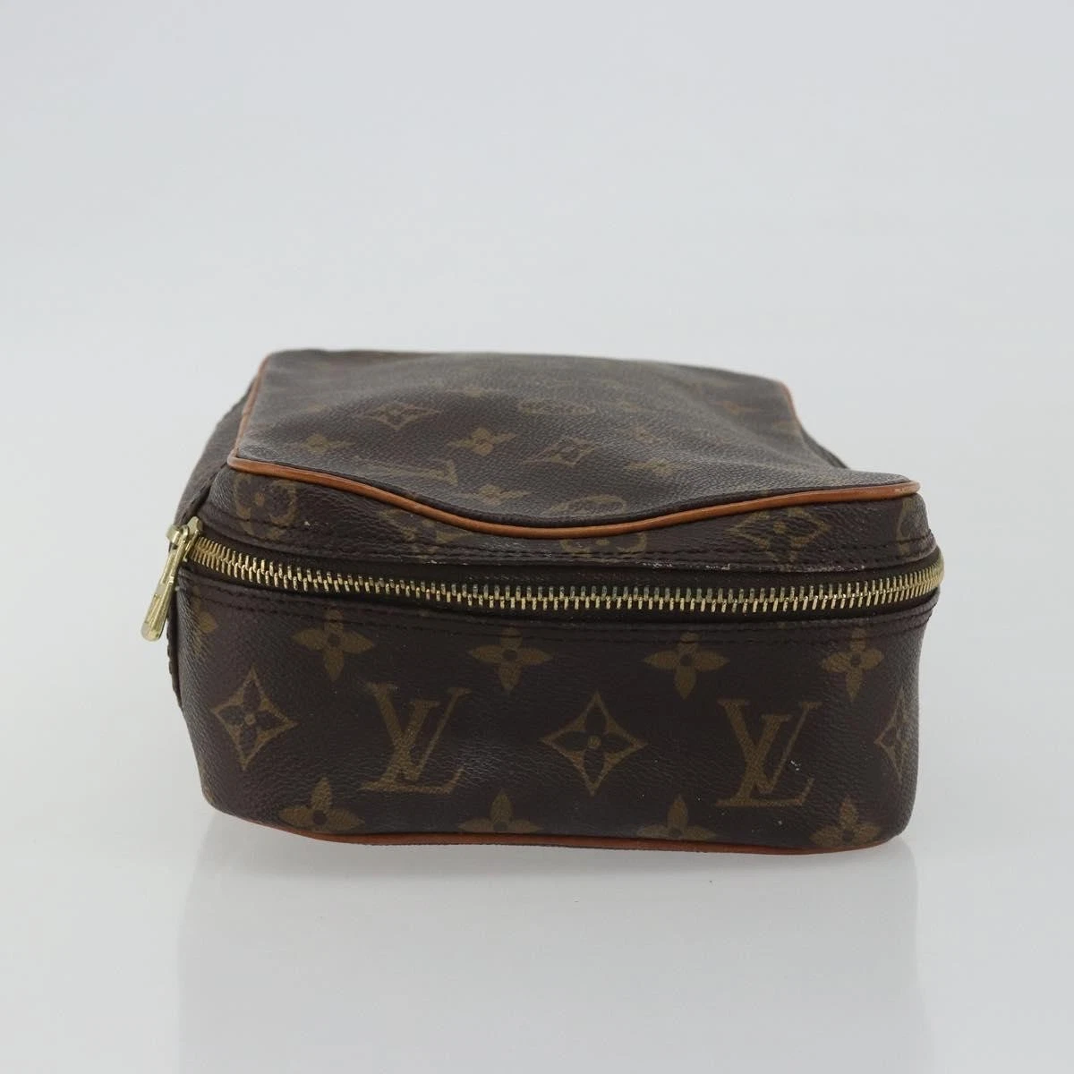 $700 1992 LOUIS VUITTON Monogram Trousse Boite Cosmetic Pouch NO1902