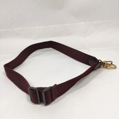 $600 Louis Vuitton LV Shoulder Strap Bordeaux Fabric 10019557