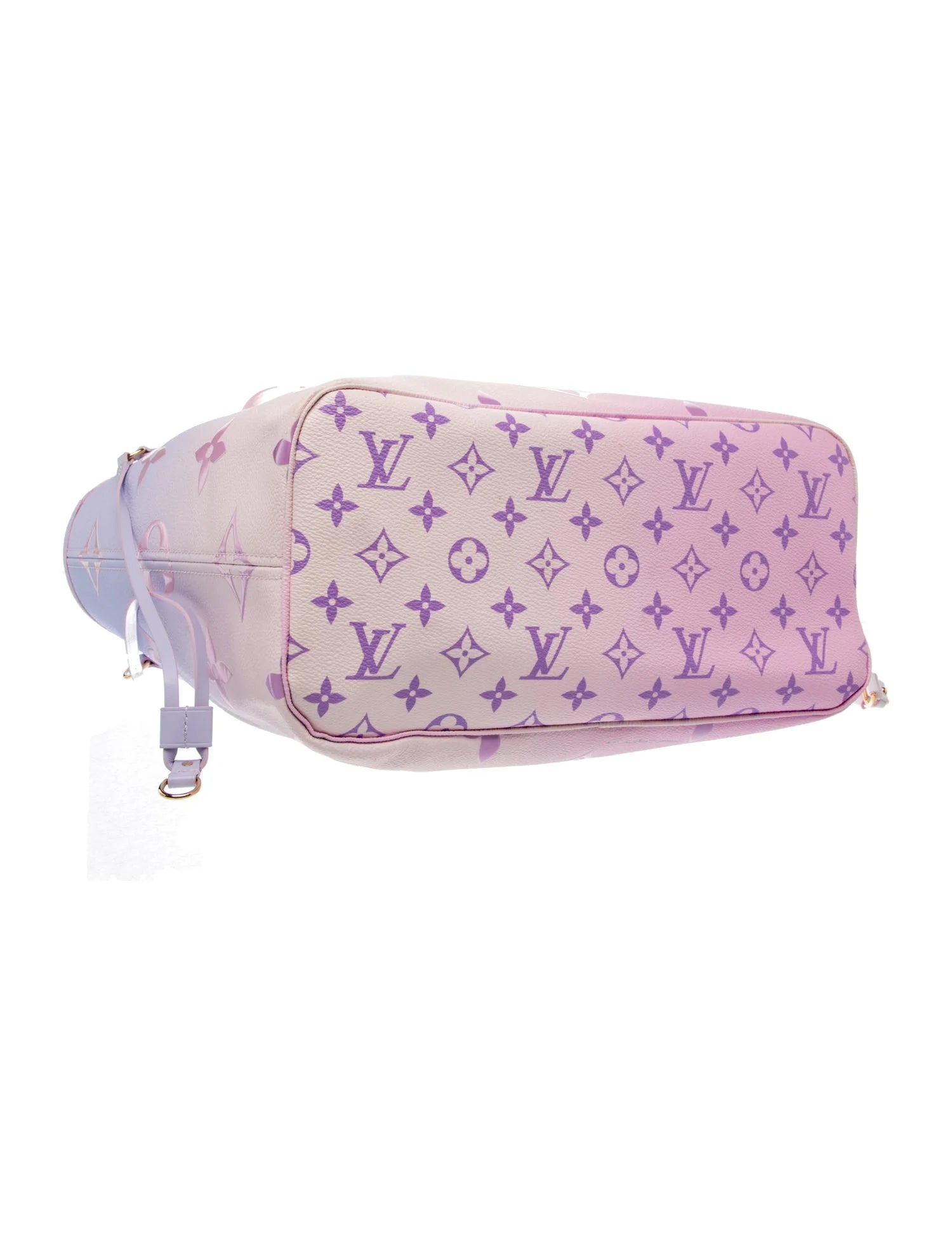$3450 Louis Vuitton Monogram Giant Spring In The City Neverfull MM Sunrise Pastel 10020156