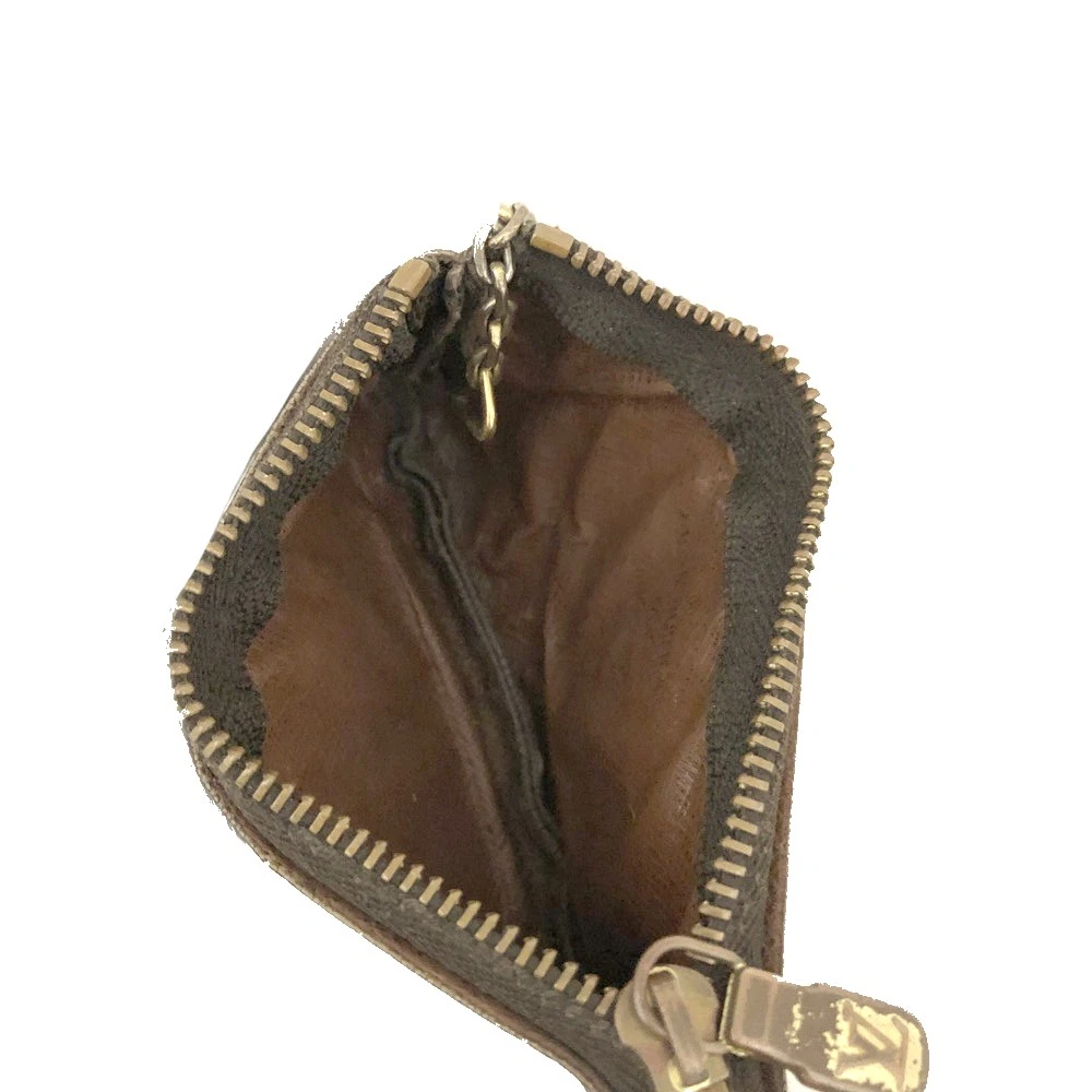 $345 2002 Louis Vuitton Monogram Key Pouch CA0012