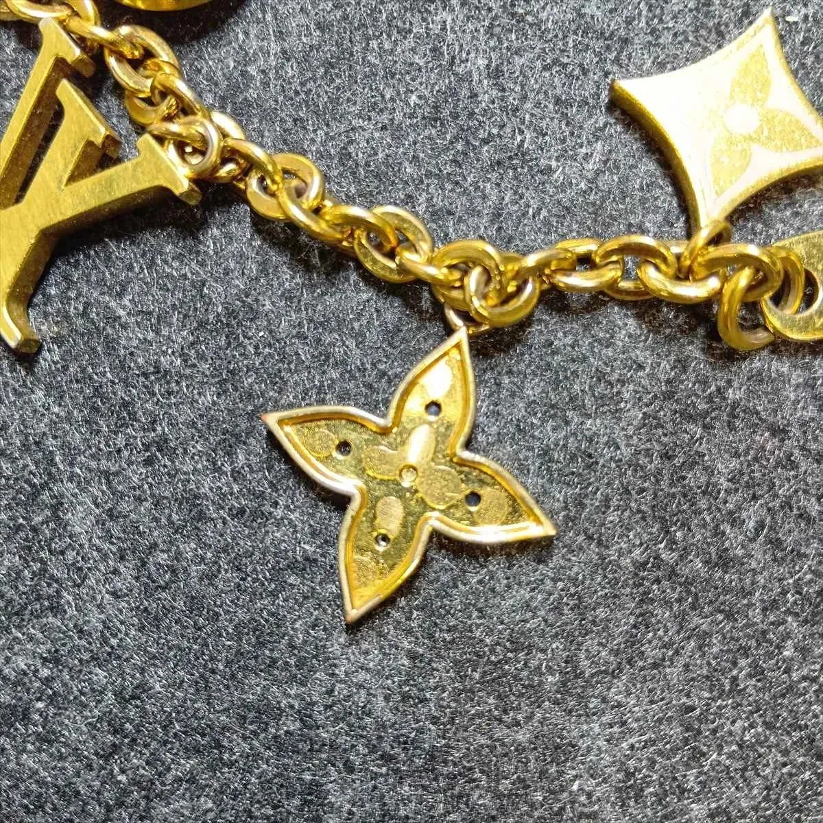 $675 2019 Louis Vuitton  Bijou sack Shennu Spring Str AK1119 Charm GP Gold