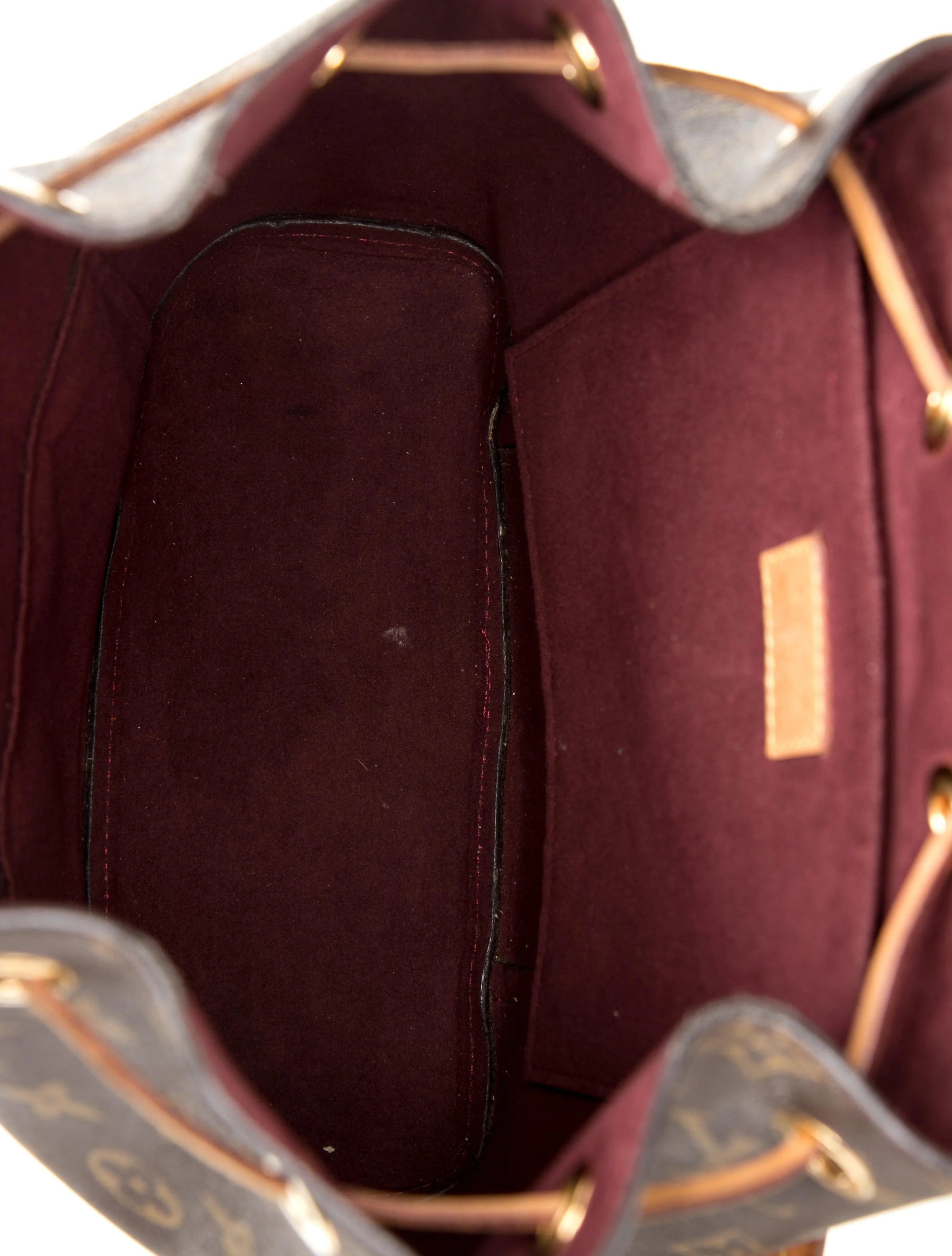 $2470 2018 Louis Vuitton Monogram Montsouris NM Backpack