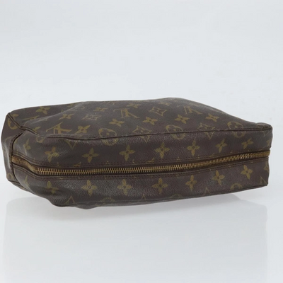 $600 1985 Louis Vuitton Cosmetic Pouch Trousse Toilette 28 851TH