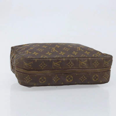 $600 LOUIS VUITTON Monogram Trousse Toilette 28 Clutch Bag VINTAGE