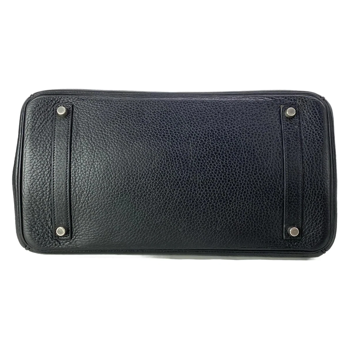 HERMES Birkin 35 Black Togo Square J Handbag 227277376487