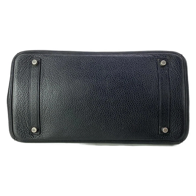 HERMES Birkin 35 Black Togo Square J Handbag 227277376487