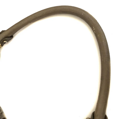 $950 Salvatore Ferragamo Vara Leather Hand Bag Gold