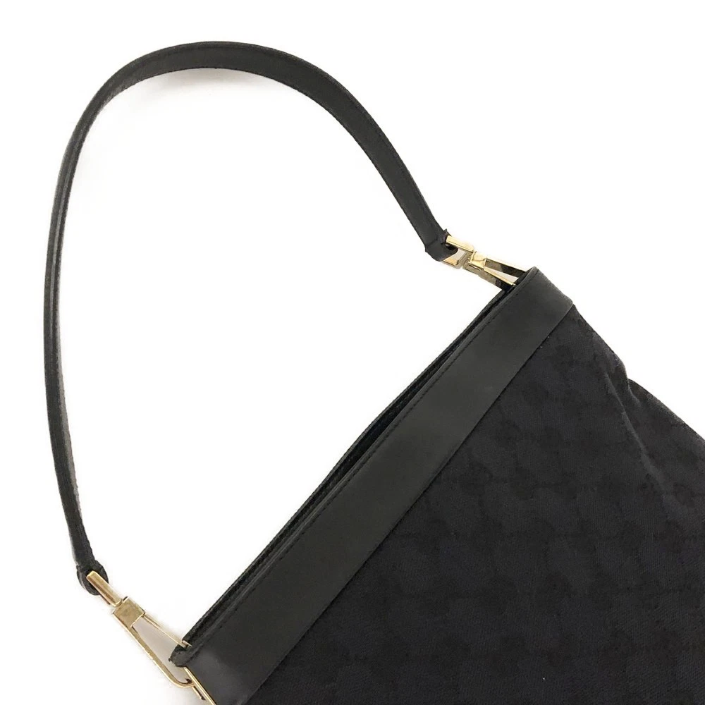 $1200 GUCCI Canvas Vintage GG Shoulder Bag