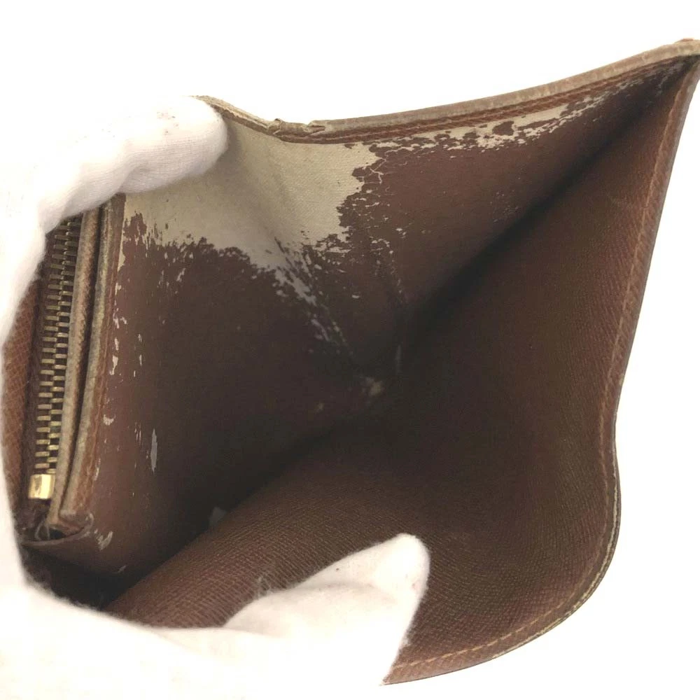 Louis Vuitton Monogram Porte Monnaie Billets Tresor Bifold Wallet RA0934