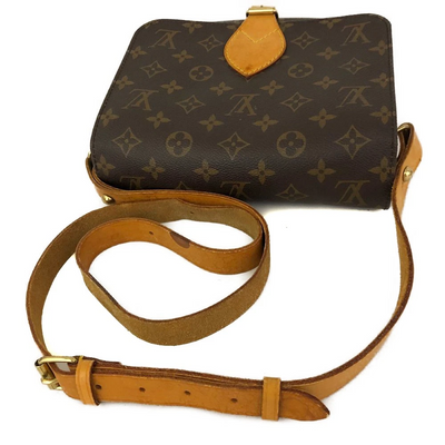$1440 1993 Louis Vuitton Cartouchiere MM Monogram Crossbody Shoulder Bag SL1913